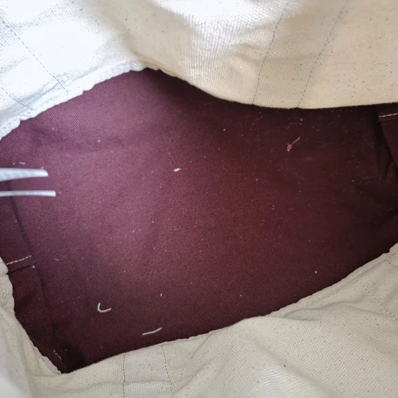 American Eagle Cotton Canvas Snoopy Bow Tote Bag - Picture 4 of 4